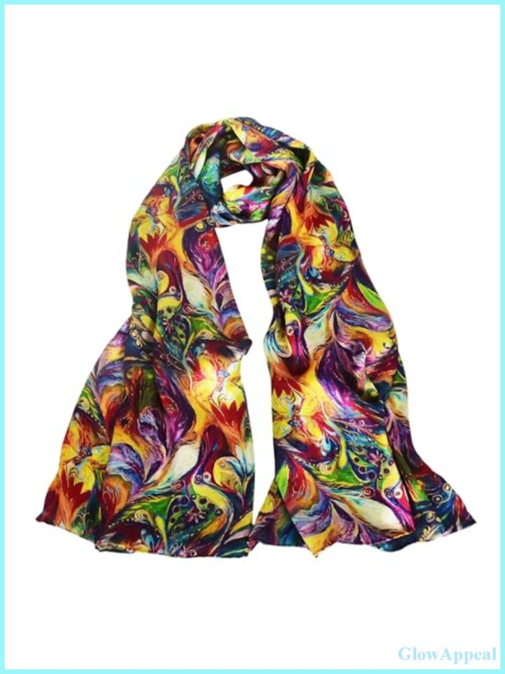100% Mulberry Silk Scarf Wrap Long Shawl Fashion Scarf Women